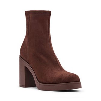 madden girl Daniella Women's Ankle Block Heel Boots