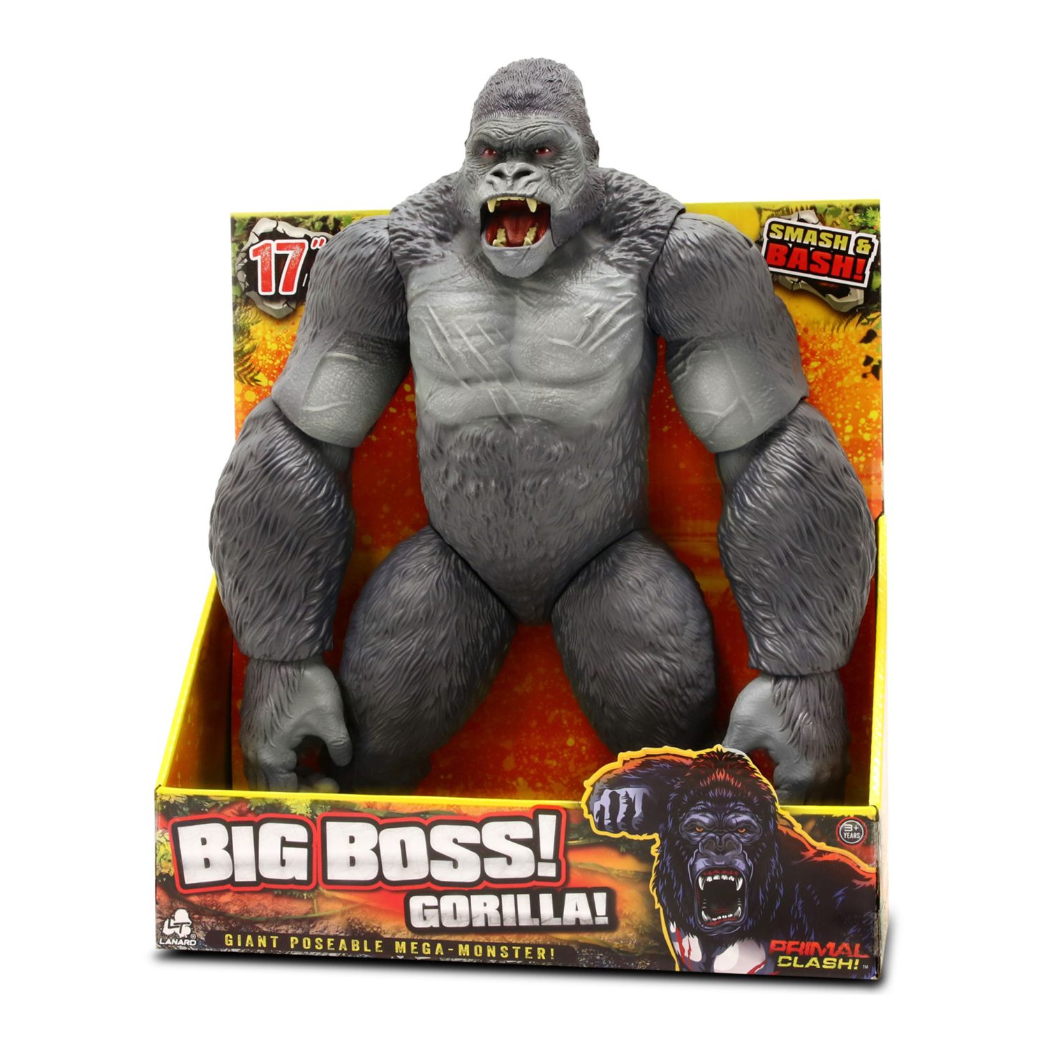 Детская фигурка Lanard Toys 17 in Big Boss Gorilla Action Figure