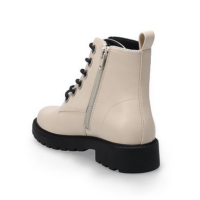 Sonoma Goods For Life® Combat Boot Girls' Lace-Up Ankle Boots