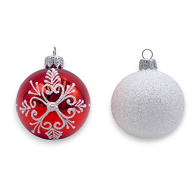 Discover Europe 6-pc. Glass Christmas Ornament Set