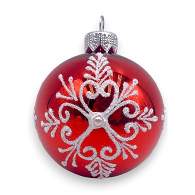 Discover Europe 6-pc. Glass Christmas Ornament Set