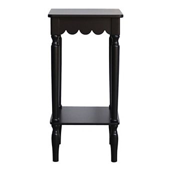 Nomad Home Wood & MDF Side Table with Shelf