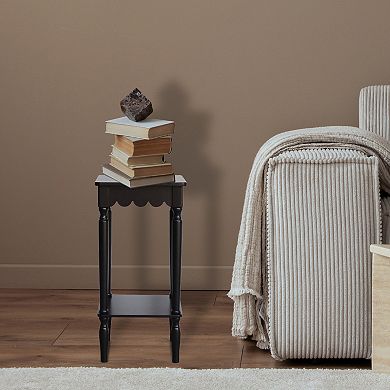 Nomad Home Wood & MDF Side Table with Shelf