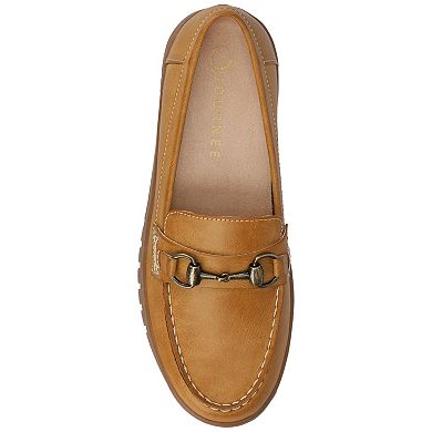 Journee Kaya Women's Flexible Comfort Round Toe Bit Loafers