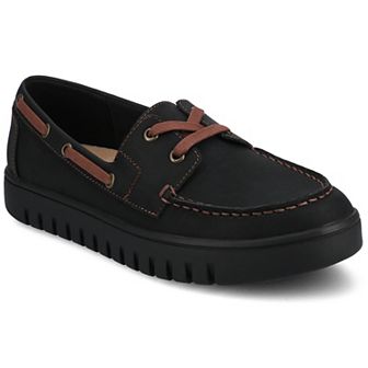 Journee Women's Marion Round Toe Flexible Comfort Loafer Boat Shoes