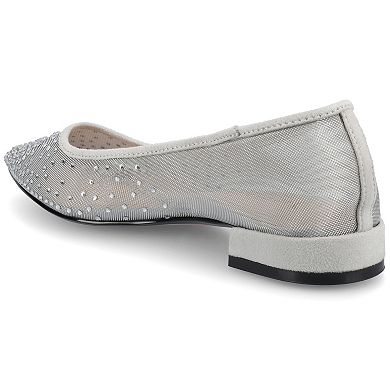 Journee Gracelynn Women's Pointed Toe Evening Ballet Comfort Flats