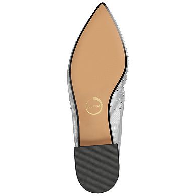 Journee Gracelynn Women's Pointed Toe Evening Ballet Comfort Flats