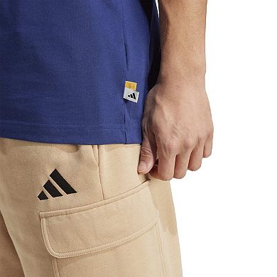 Big & Tall adidas Dog Hoop Patch Graphic Sportswear Tee