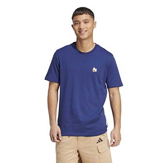 Big & Tall adidas Dog Hoop Patch Graphic Sportswear Tee