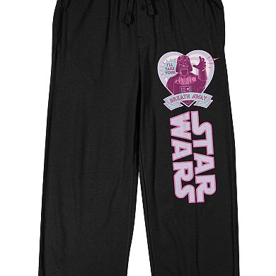 Men's Star Wars Darth Vader Breath Away Pajama Pants