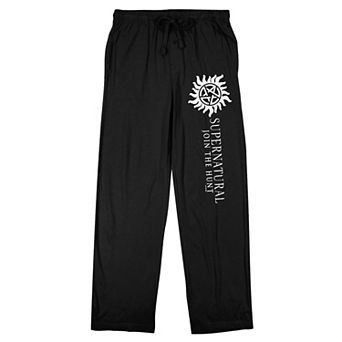 Men's Supernatural Title Logo Pajama Pants