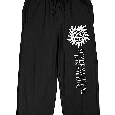 Men's Supernatural Title Logo Pajama Pants