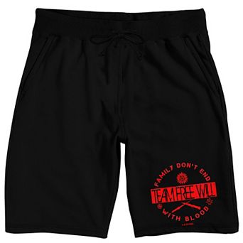 Men's Supernatural Team Free Will Pajama Shorts
