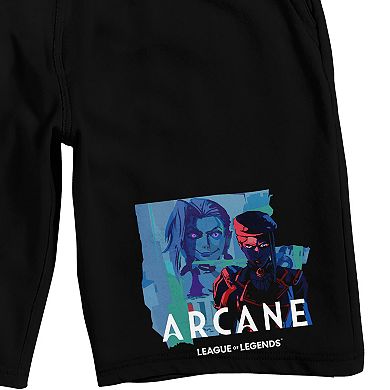 Men's Arcane Video Call Pajama Shorts