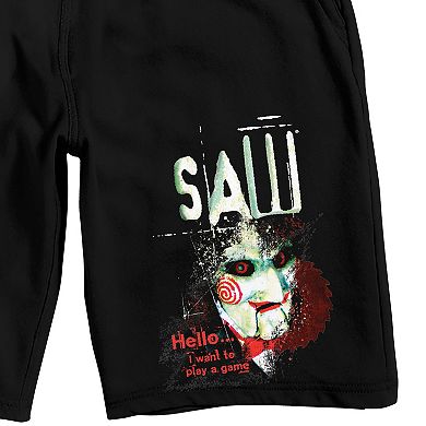 Men's Saw Pajama Shorts