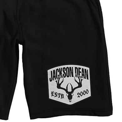 Men's Jackson Dean Moose Pajama Shorts