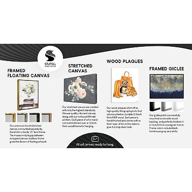 Stupell Home Decor 2-Piece Abstract Rainbow and Moon Wall Art Set