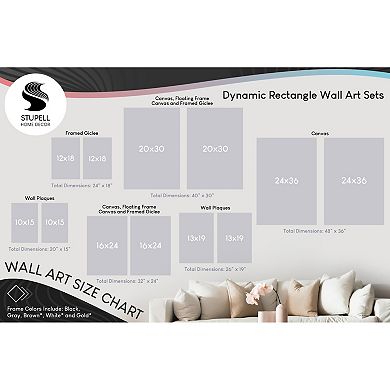 Stupell Home Decor 2-Piece Whimsical Patterned Fish Wall Art Set