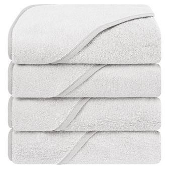American Soft Linen Baby Cotton Hooded Cotton Towel Set
