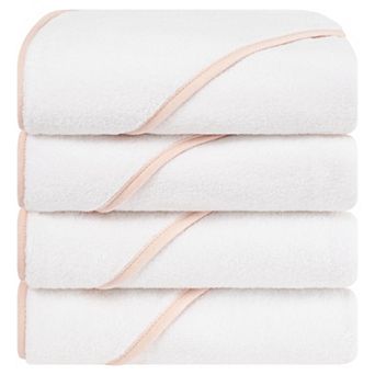 American Soft Linen Baby Cotton Hooded Cotton Towel Set