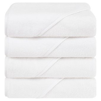 American Soft Linen Baby Cotton Hooded Cotton Towel Set