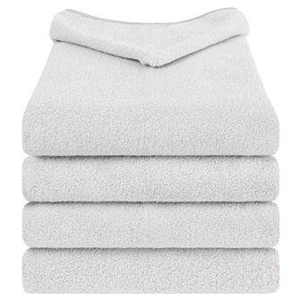 American Soft Linen Toddler Cotton Hooded Towel Set