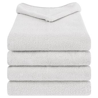 American Soft Linen Toddler Cotton Hooded Towel Set