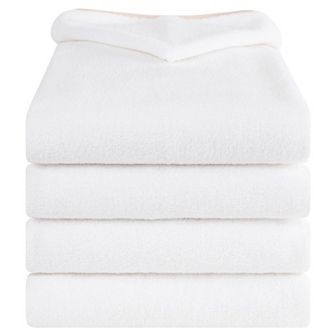 American Soft Linen Toddler Cotton Hooded Towel Set