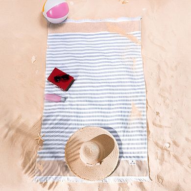 American Soft Linen 4-pc Peshtemal Beach Towels