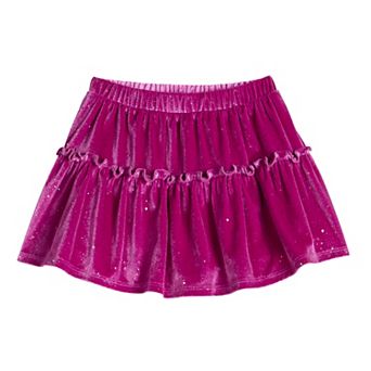 Baby & Toddler Girl Jumping Beans® Velour Tiered Skort