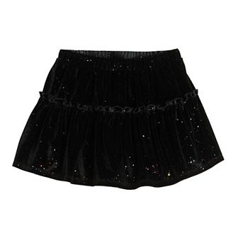 Girls 4-12 Jumping Beans® Velour Tiered Scooter Skirt