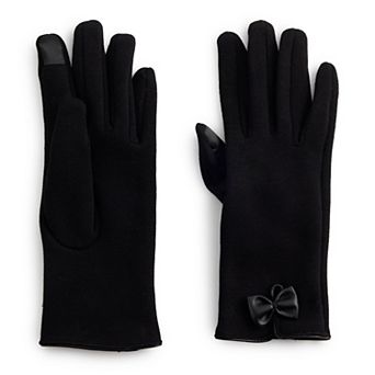 Women's Nine West Bow Soft Gloves