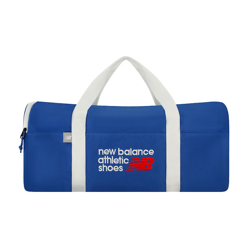 New Balance® Canvas Duffel Bag, Blue