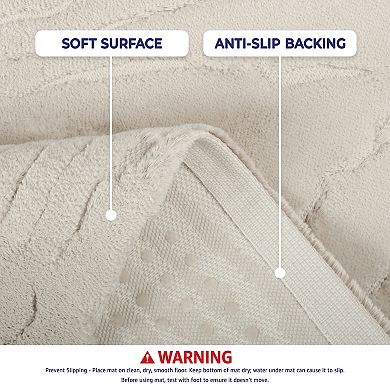 American Soft Linen Non-Slip Bath Rug Bath Mat