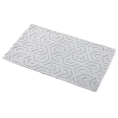 American Soft Linen Non-Slip Bath Rug Decorative Bath Mat