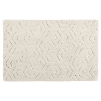 American Soft Linen Non-Slip Bath Rug Decorative Bath Mat