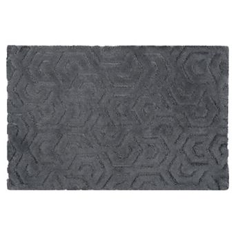 American Soft Linen Non-Slip Bath Rug Decorative Bath Mat