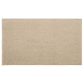 American Soft Linen Cotton Slip Reducer Bathroom Rug