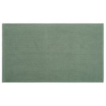 American Soft Linen Cotton Slip Reducer Bathroom Rug