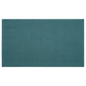 American Soft Linen Cotton Slip Reducer Bathroom Rug