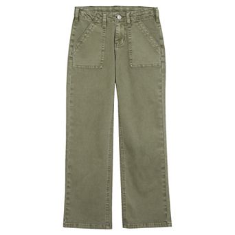 Girls 8-14 Plus Lands' End Utility Pull-On Woven Pants