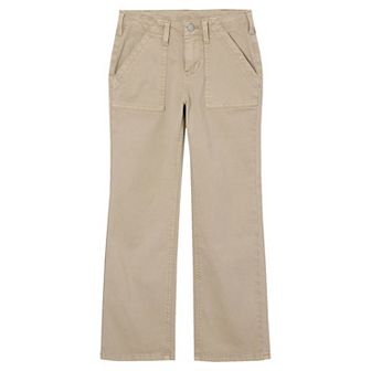 Girls 8-14 Plus Lands' End Utility Pull-On Woven Pants