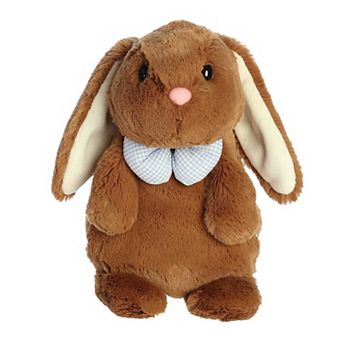 Aurora Medium Brown Spring Daisy-Do's 10" Button Bunny Vibrant Stuffed Animal