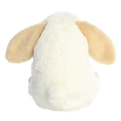 Aurora Mini White Rolly Pet 5" Bouncy Bunny Playful Stuffed Animal