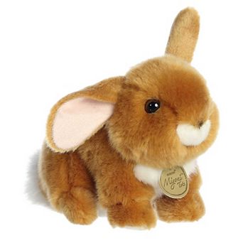 Aurora Small Ginger Miyoni Tots 8" Playful Baby Bunny Adorable Stuffed Animal