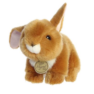 Aurora Small Ginger Miyoni Tots 8" Playful Baby Bunny Adorable Stuffed Animal