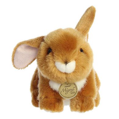 Aurora Small Ginger Miyoni Tots 8" Playful Baby Bunny Adorable Stuffed Animal