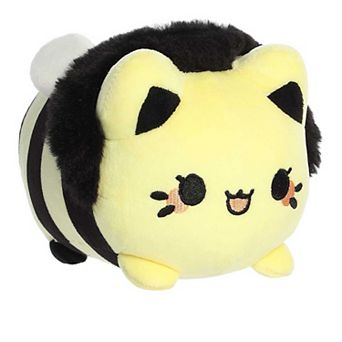 Aurora Small Yellow Tasty Peach 7" Honeybee Meowchi Enchanting Stuffed Animal