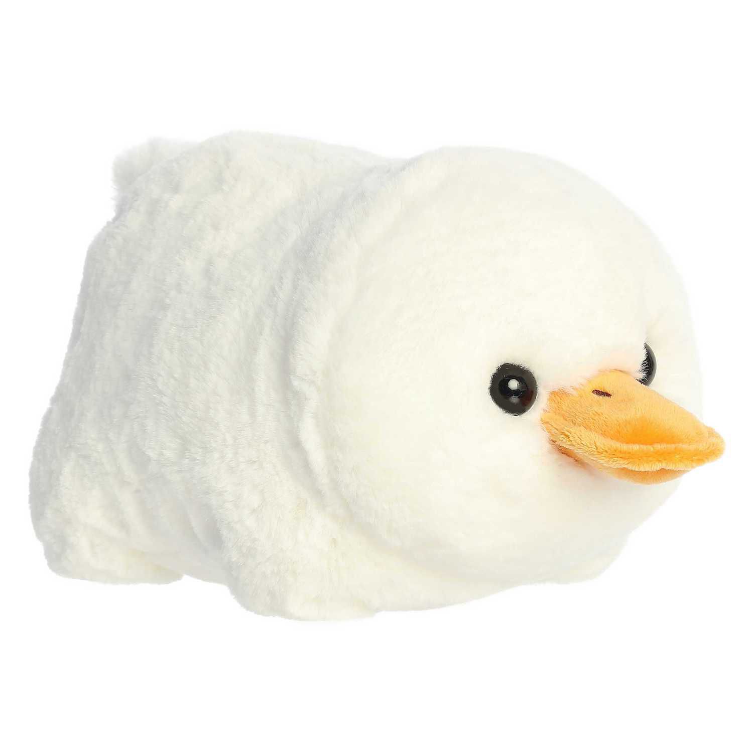 Детская мягкая игрушка Aurora Medium White Spudsters 10" Delia Duck Adorable Stuffed Animal — фото 1