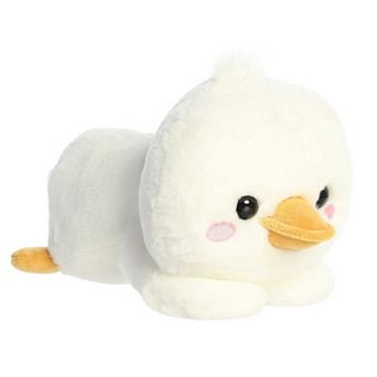 Aurora Medium White Too Cute 12" Gardenia Goose Playful Stuffed Animal